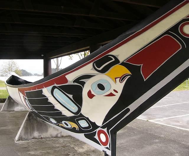 Ceremonial Tlingit Canoe
