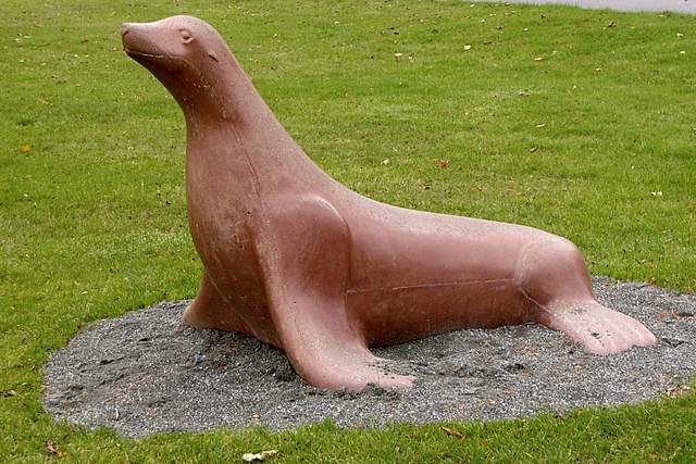 Waterfront sculpture