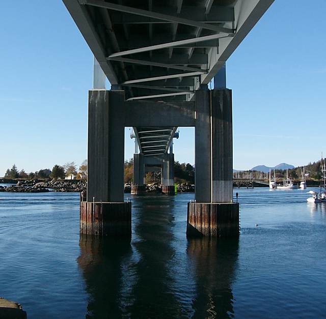 Under the bridge